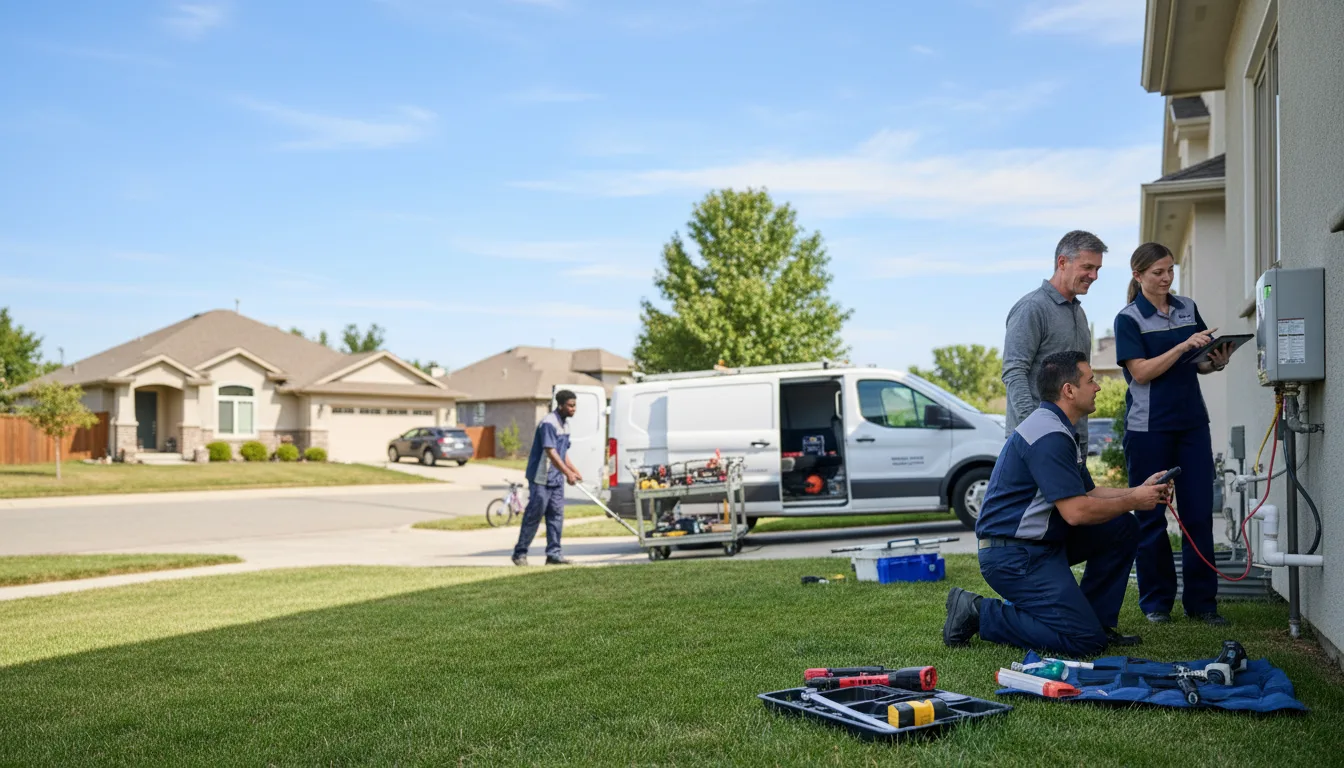 Tankless water heater service in Chadron, NE